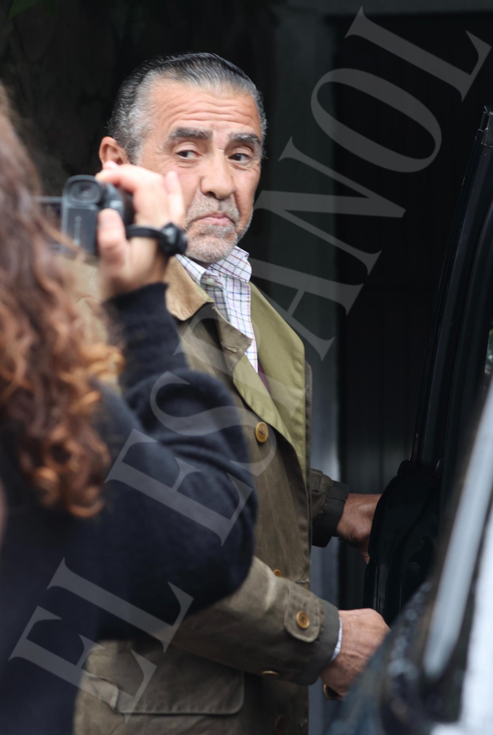 Jaime Martínez-Bordiú, este viernes, poniendo rumbo a su luna de miel.