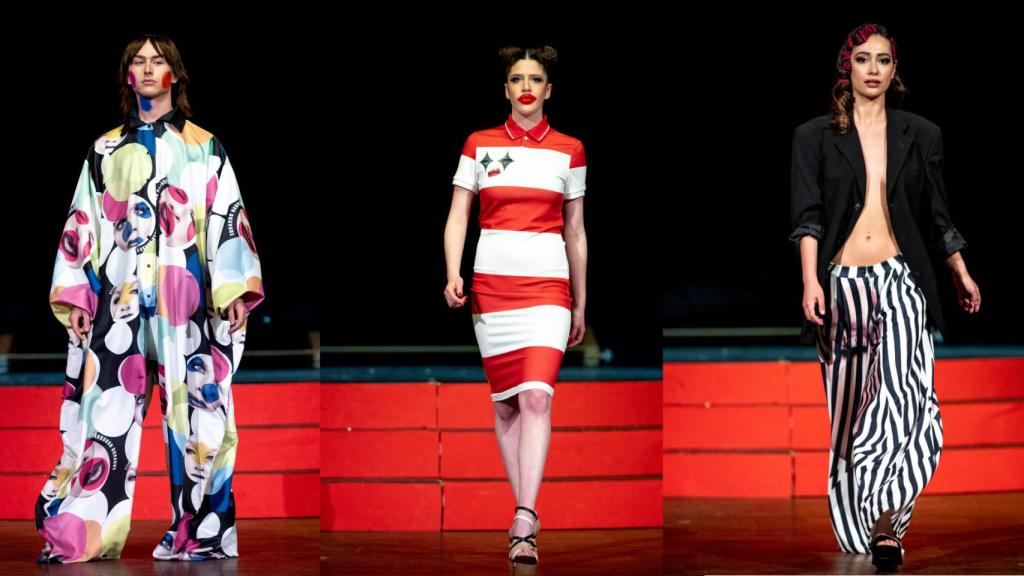 Varios de los diseños de Navarrete en un montaje de JALEOS.