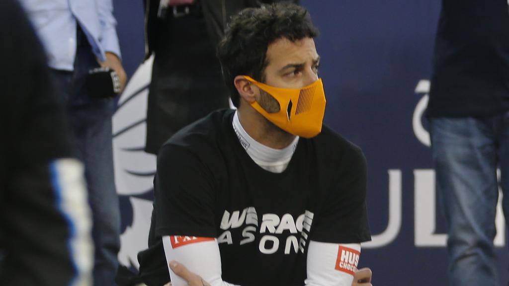 Ricciardo en el Gran Premio de Bahrein de Fórmula 1