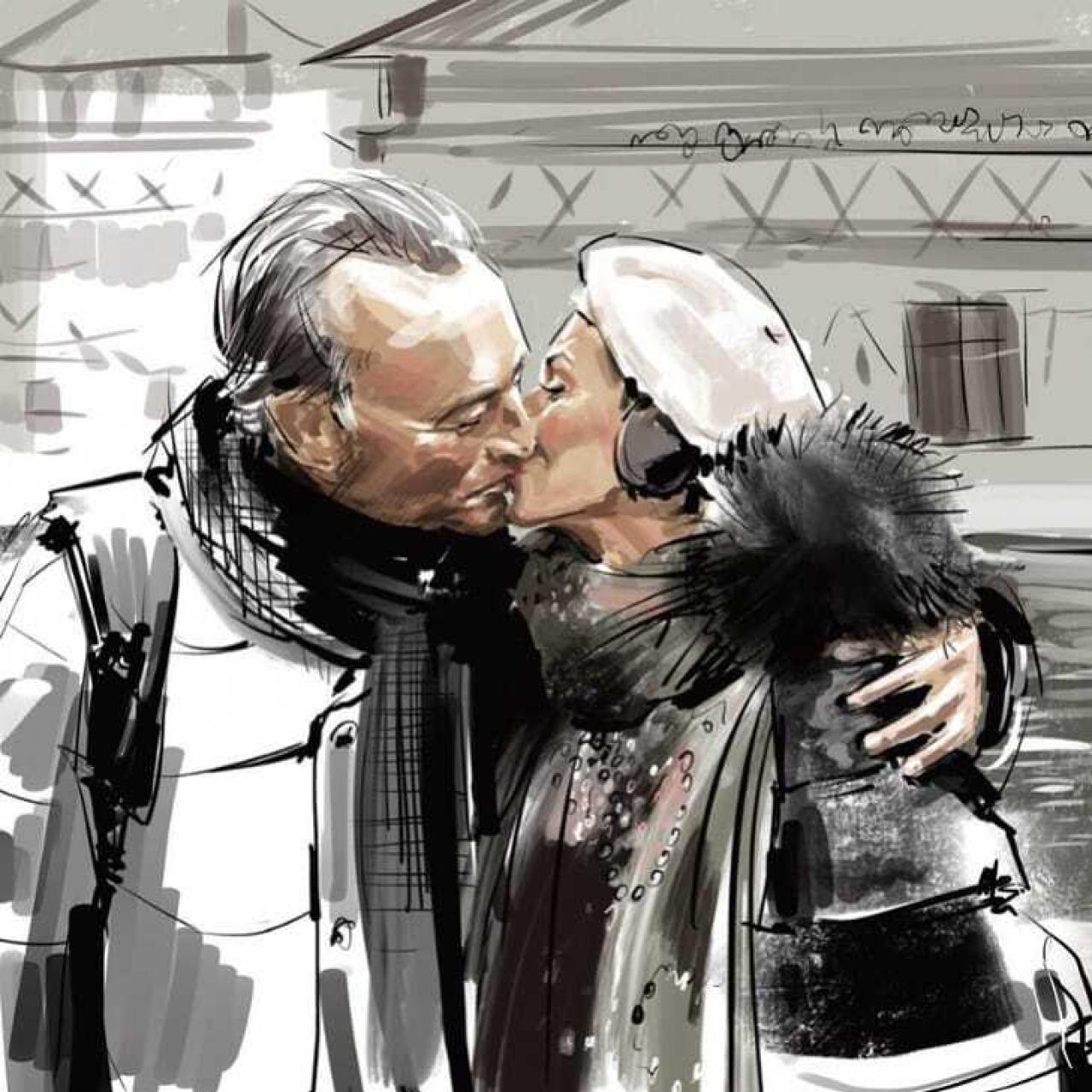 Una de las pocas imágenes que Jato ha compartido de su relación con Alberto Fabra.