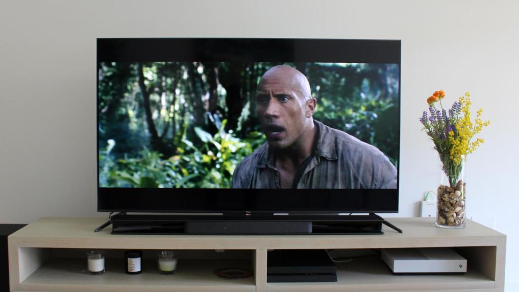 Así es el televisor QLED de 55 pulgadas de TCL.