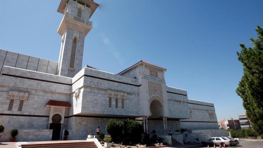 Mezquita de la M-30 de Madrid.