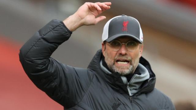 Jurgen Klopp, durante un partido del Liverpool