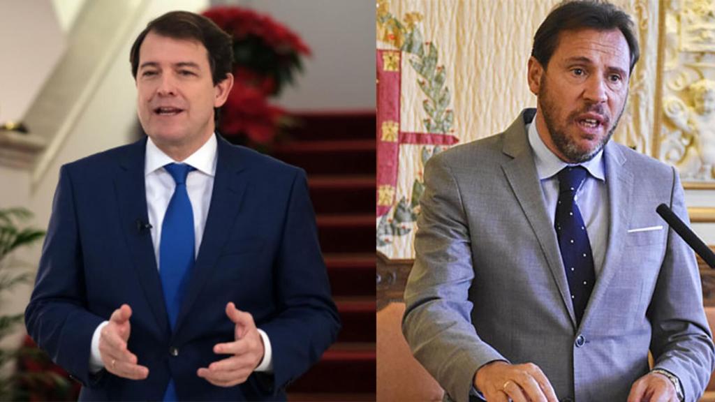 Fernández Mañueco y Oscar Puente