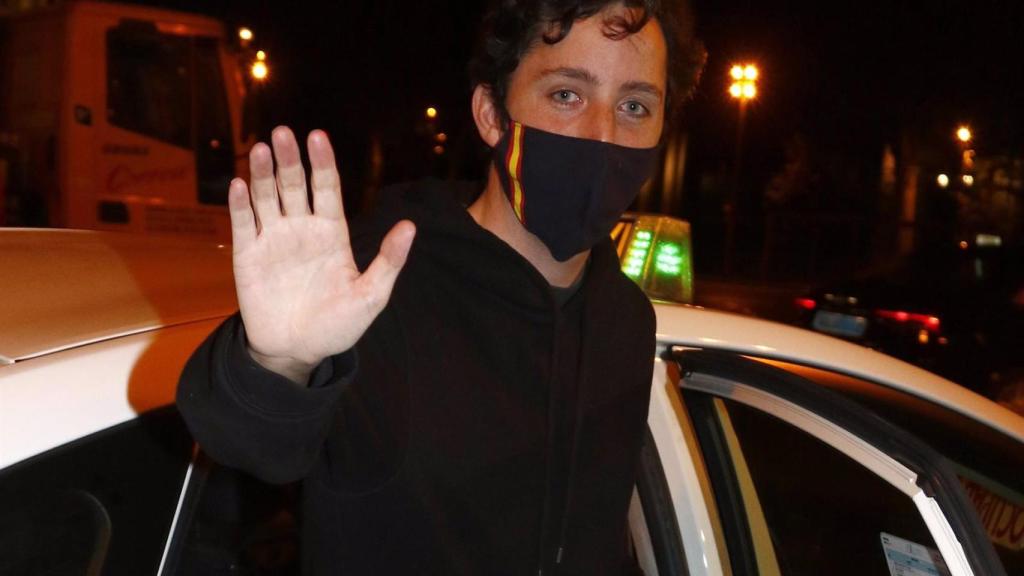 Francisco Nicolás en una imagen reciente mientras atendía a la prensa.