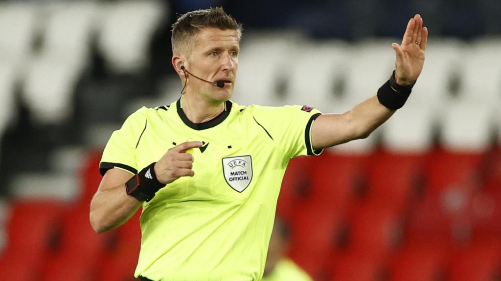 El árbitro Daniele Orsato