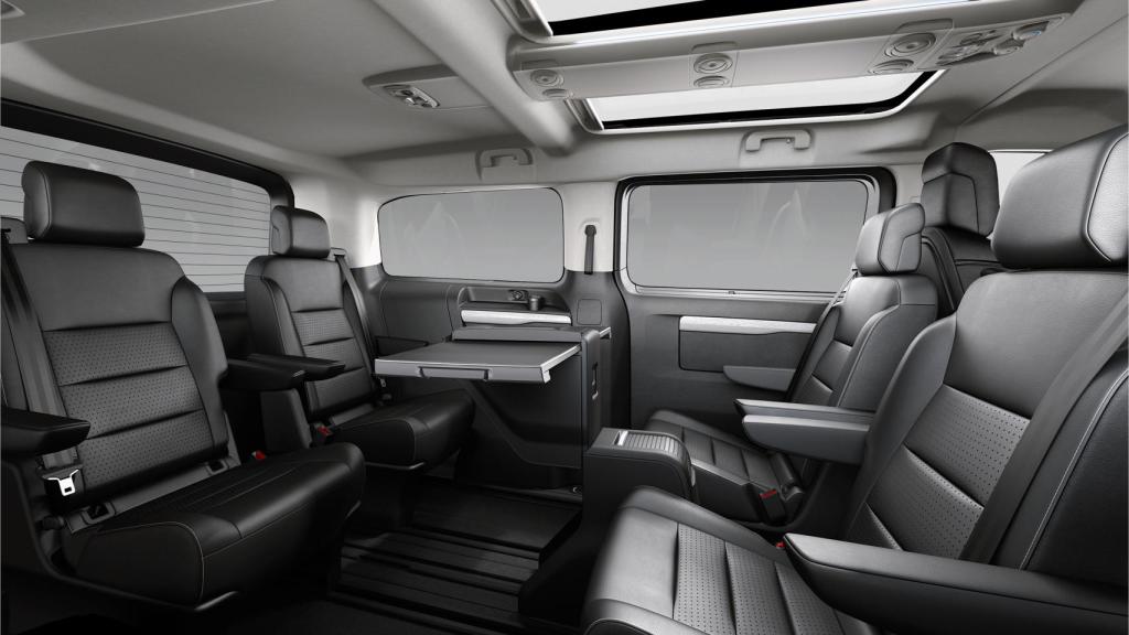 Versatilidad de los asientos.