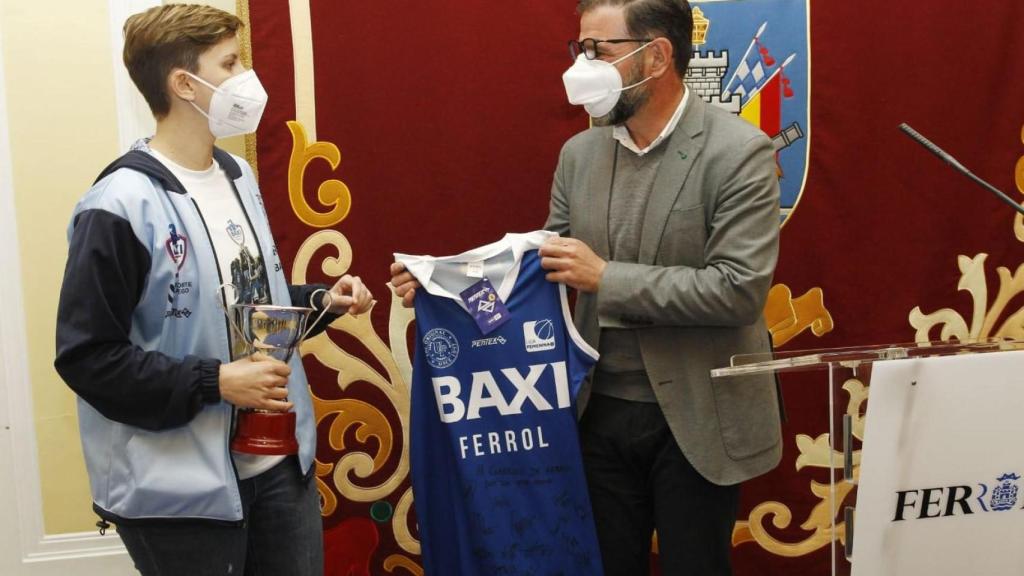 Recepción en el Concello de Ferrol