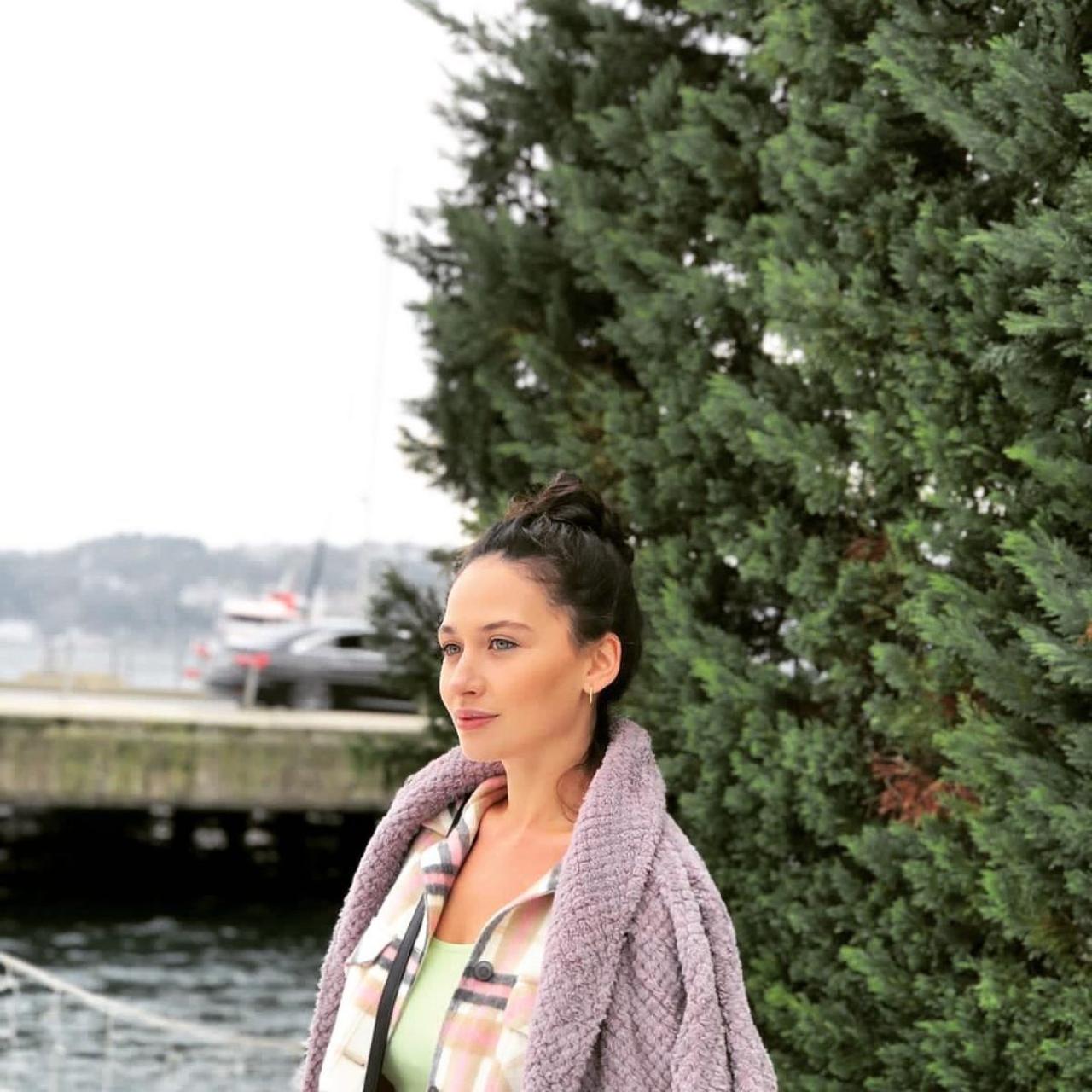 La actriz en una de esas instantáneas en las que posa como 'influencer'.