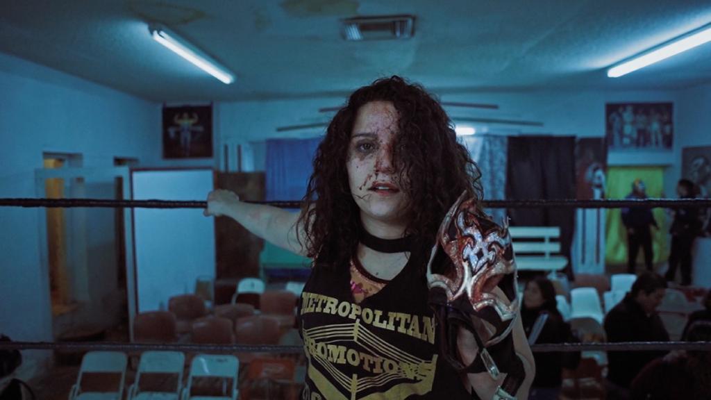 Lady Candy después de una lucha.