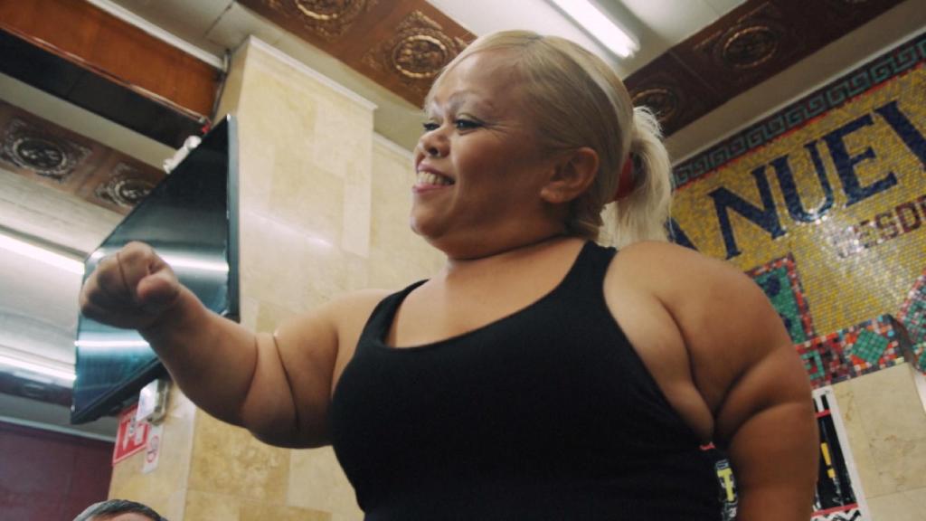 La luchadora Mini Sirenita.