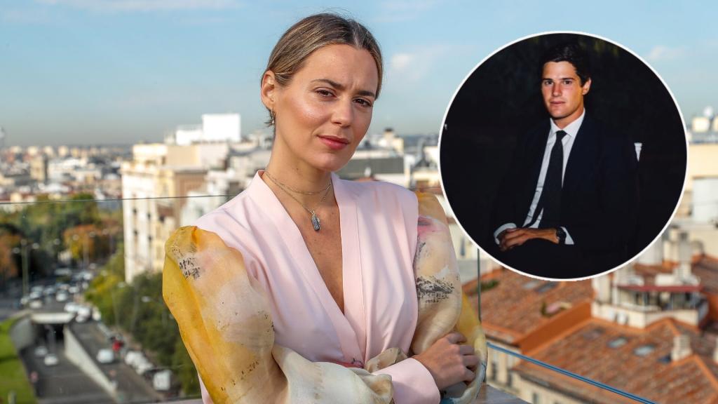 Claudia Osborne junto a José Entrecanales en un montaje de JALEOS.