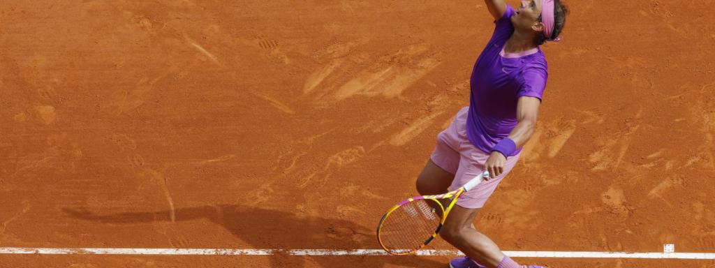 Rafa Nadal, en el Masters 1000 de Montecarlo de 2021