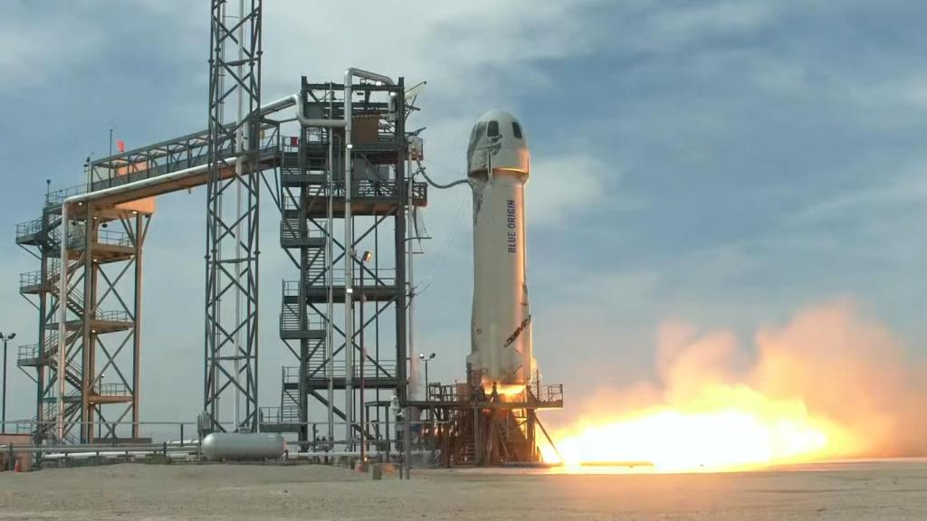 Despegue del New Shepard
