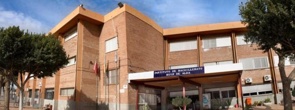 Instalaciones del instituto Ruiz de Alda en San Javier.
