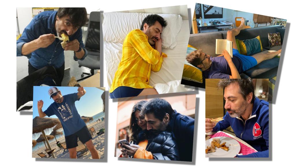 Descanso, comida casera y viajes en familia son los protagonistas de sus once meses de creación.