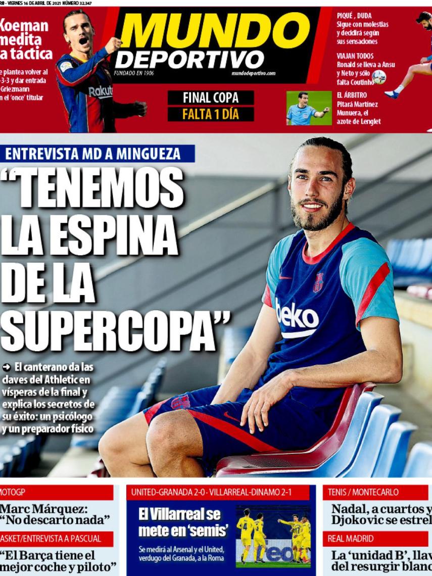 Portada Mundo Deportivo