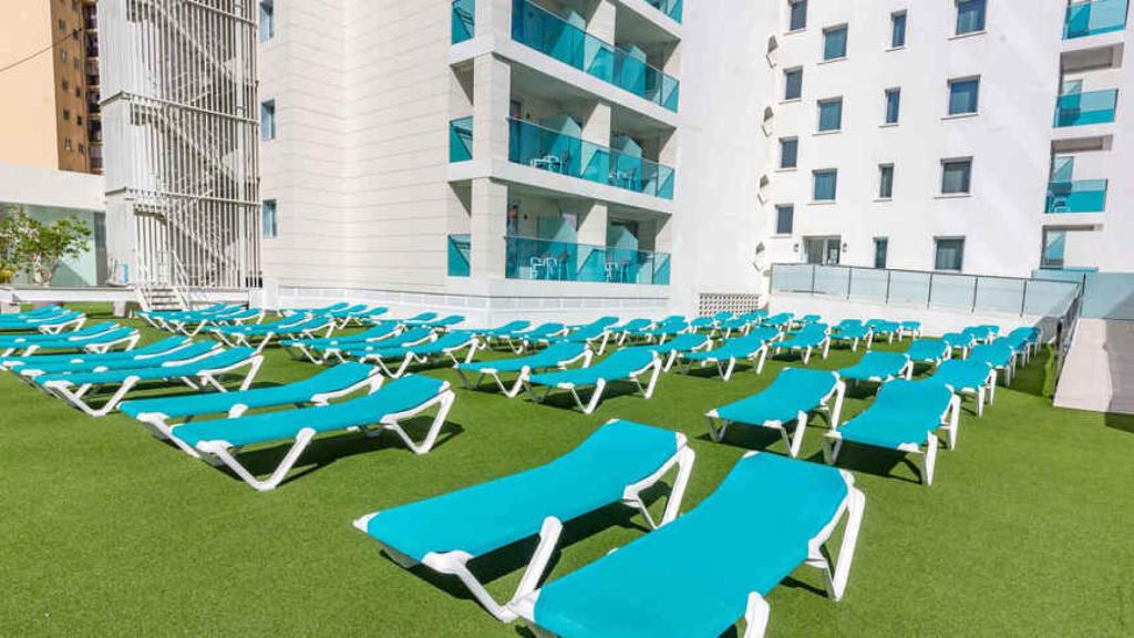 Hotel de Benidorm vacío por la pandemia.