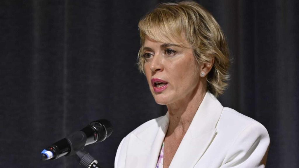 Carme Artigas, durante el II Encuentro de Inteligencia Artificial y Ética de We The Humans