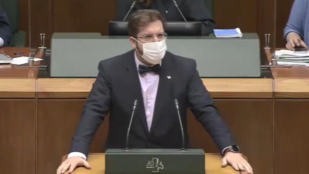 Luis Gordillo, diputado de Ciudadanos en el Parlamento Vasco.