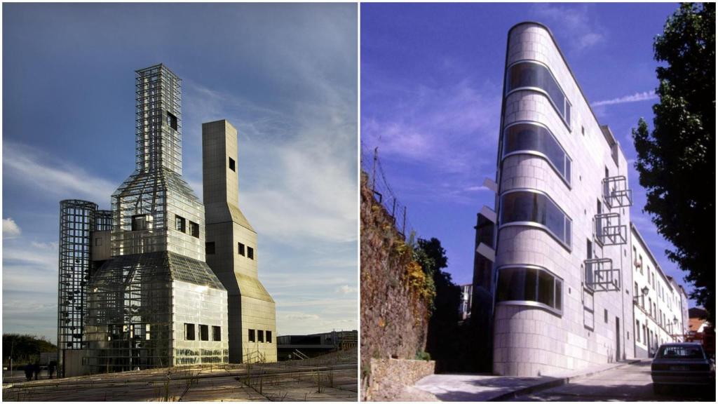 Las Torres Hejduk y el centro cívico de A Trisca.