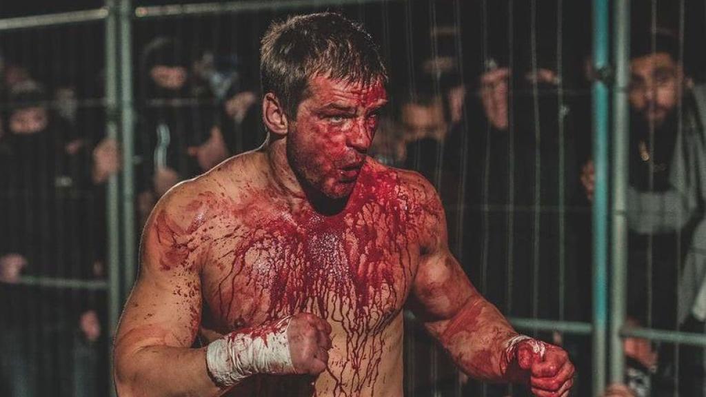 Un luchador del KOTS.