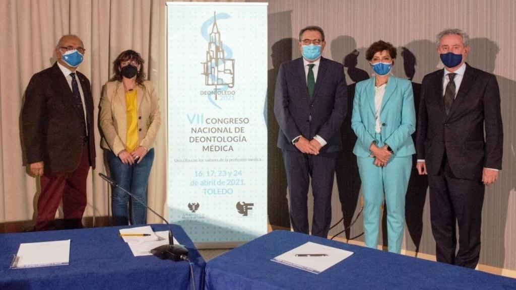 Este viernes ha sido inaugurado el Congreso de Deontología que organiza el Colegio de Médicos de Toledo