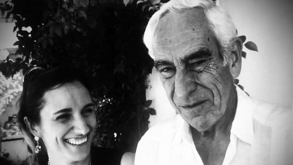 Mónica García y su padre, Sergio García Reyes.