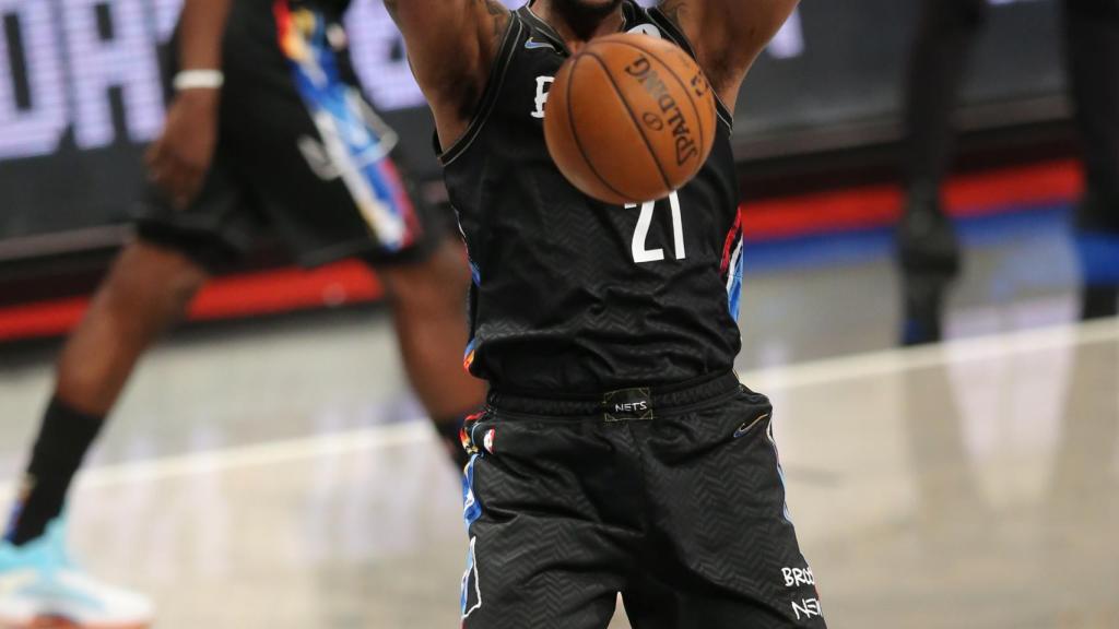 LaMarcus Aldridge, durante un partido con los Brooklyn Nets