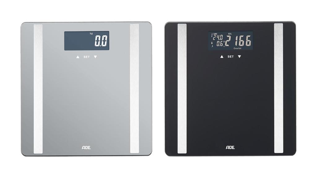 Los dos colores de la báscula.