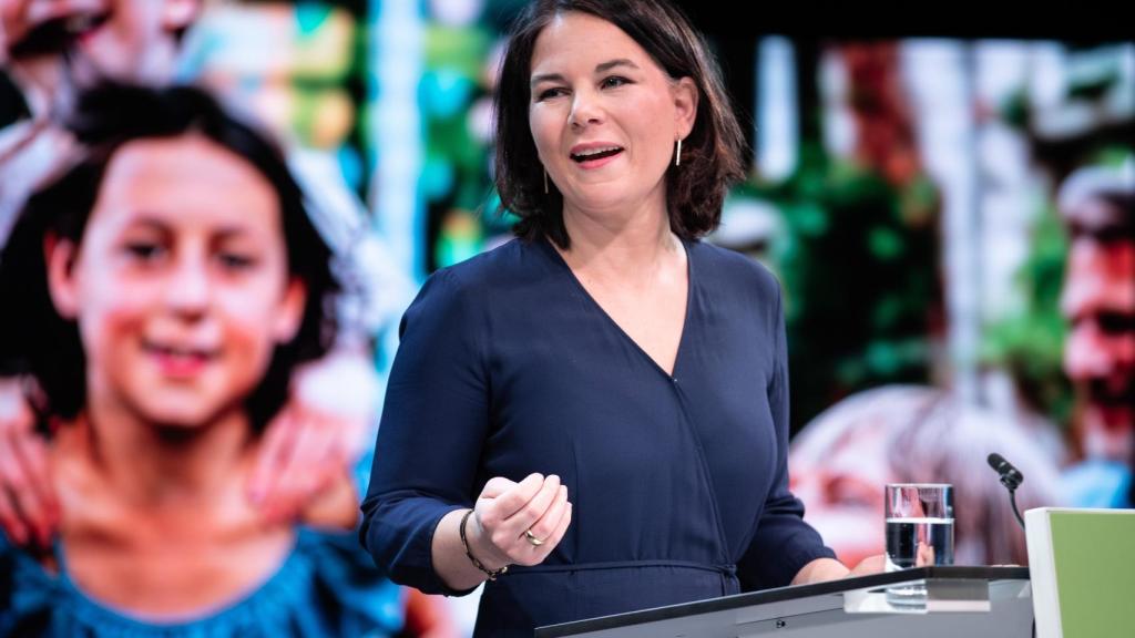 La líder de los Verdes alemanes, Annalena Baerbock.