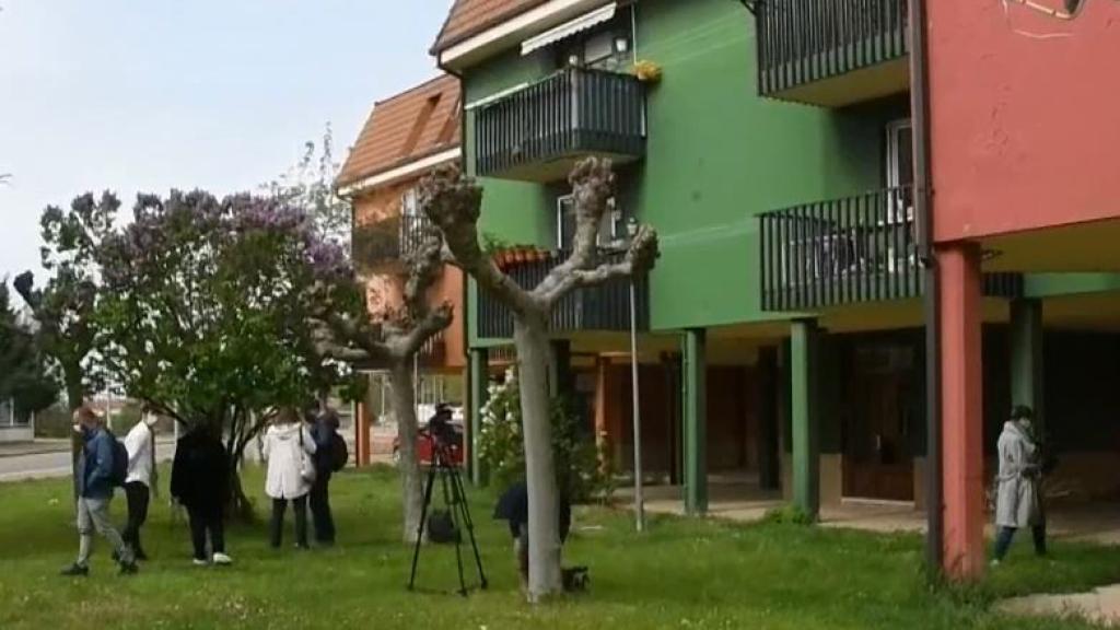 El lugar de los hechos, el 44 de la avenida Villa de Lil, en Mansilla de las Mulas.