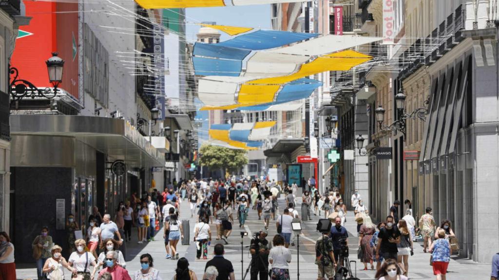 Calle Preciados de Madrid. EP