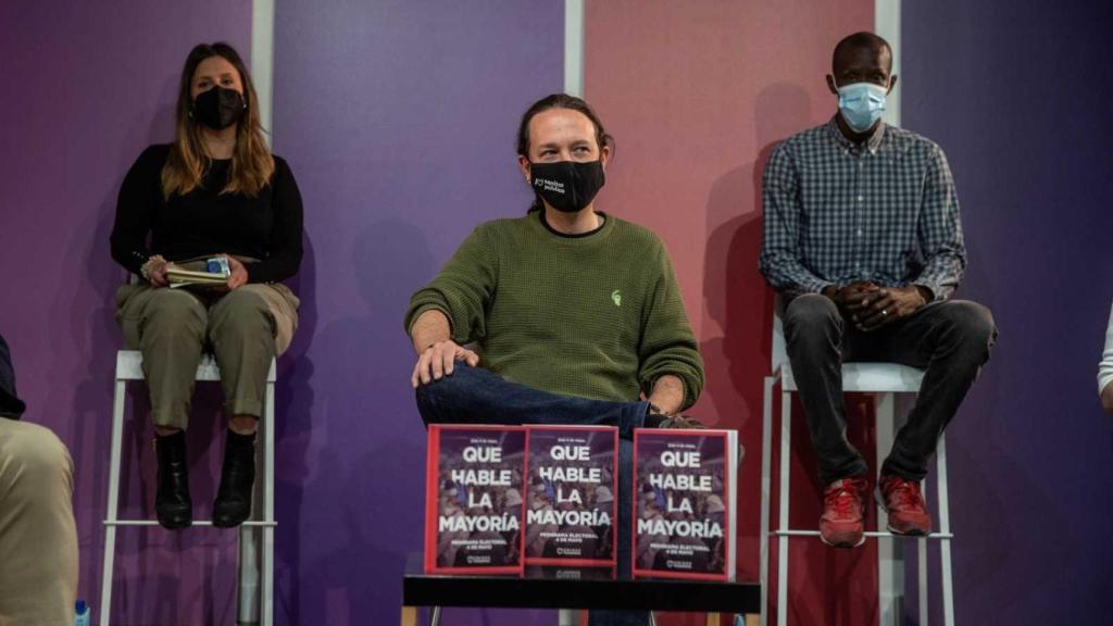 Pablo Iglesias presenta un programa para sacar de la desobediencia constitucional a Madrid.