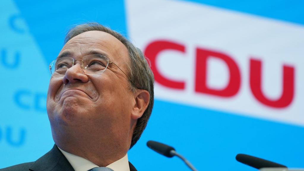 El candidato del bloque conservador para las elecciones generales de Alemania, Armin Laschet.