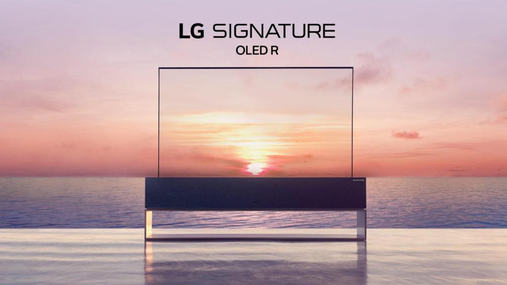 El televisor enrollable de LG