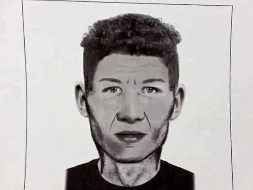 El retrato robot del supuesto violador que se busca entre Alicante y Murcia.