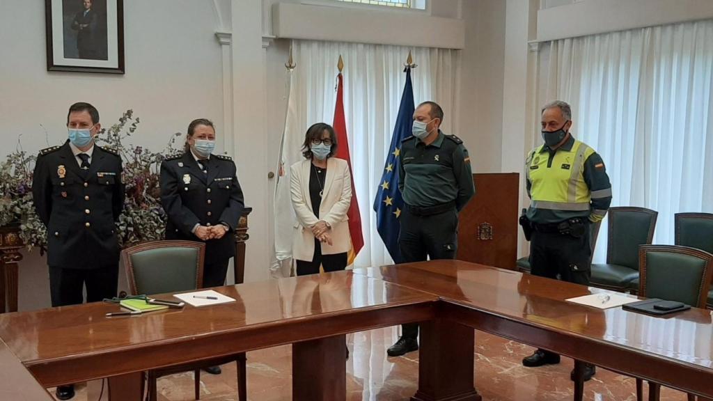 Junta provincial de seguridad de Pontevedra.