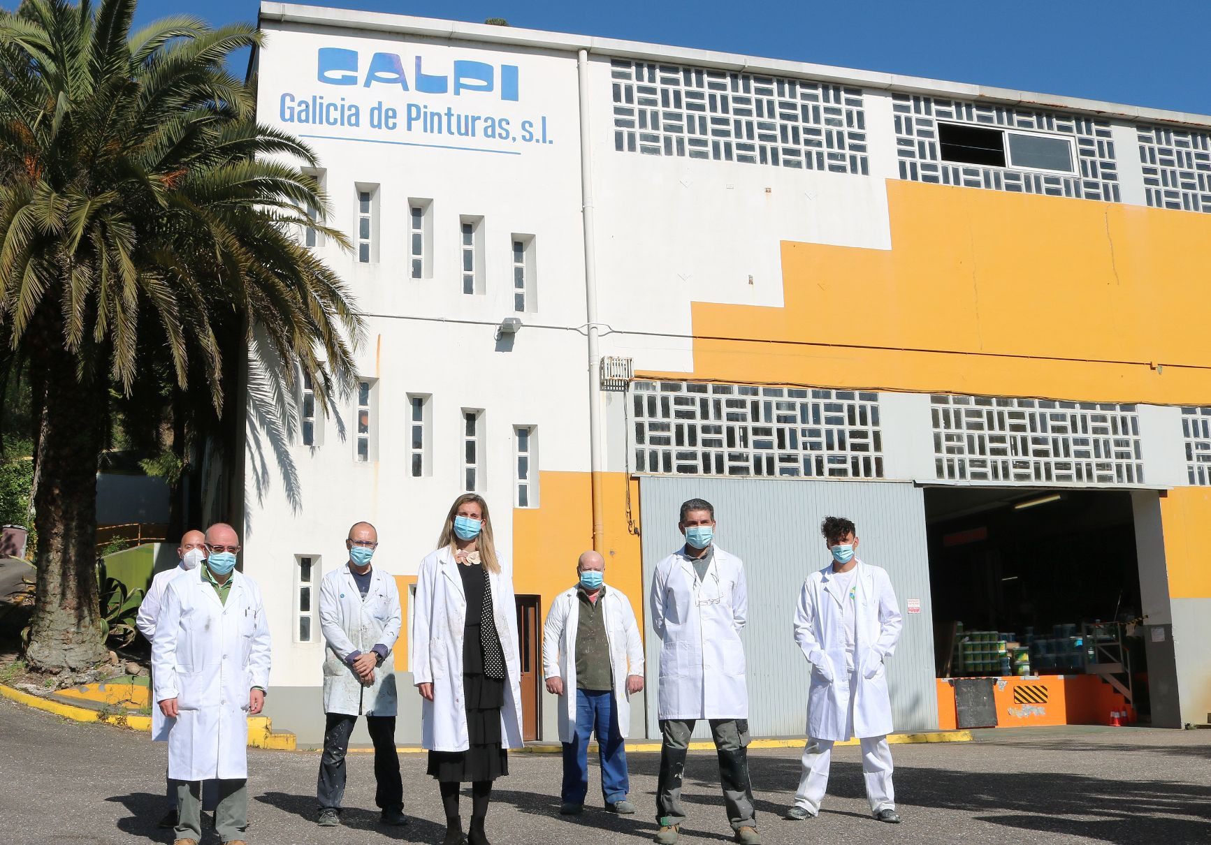 Parte de la plantilla de Galpi.