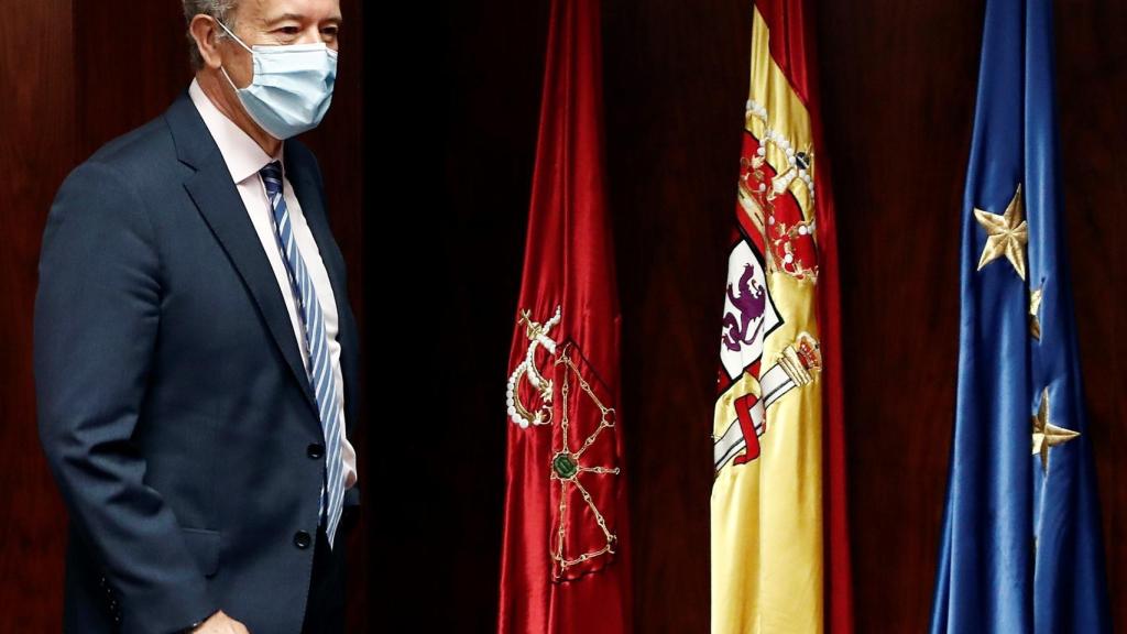 El ministro de Justicia, Juan Carlos Campo.