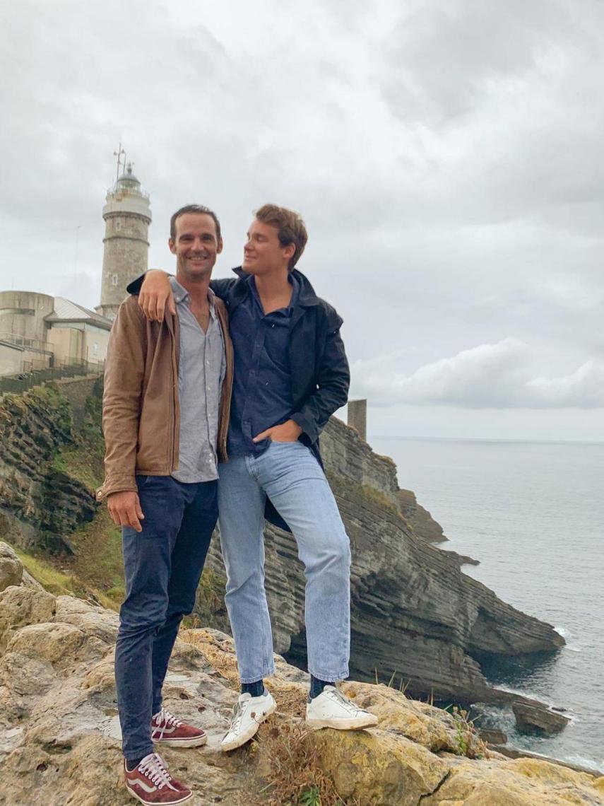 José Bono Jr. y Aitor Gómez, en una imagen compartida en Instagram.