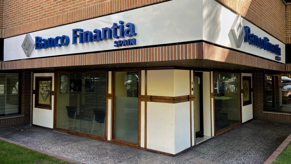 Oficina de Banco Finantia en Madrid.