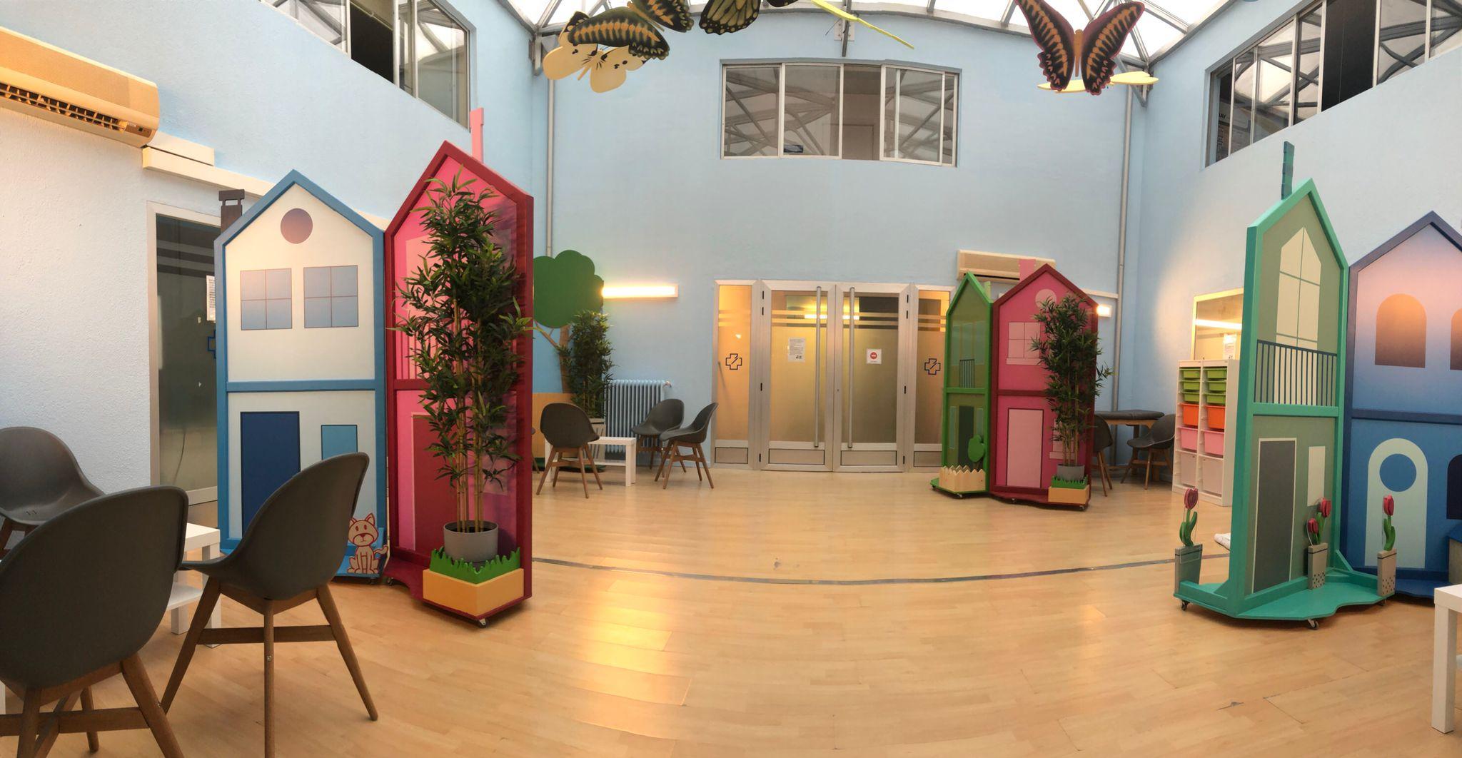 Vista general de la nueva unidad de atención temprana del CHUS (Fundación Andrea).