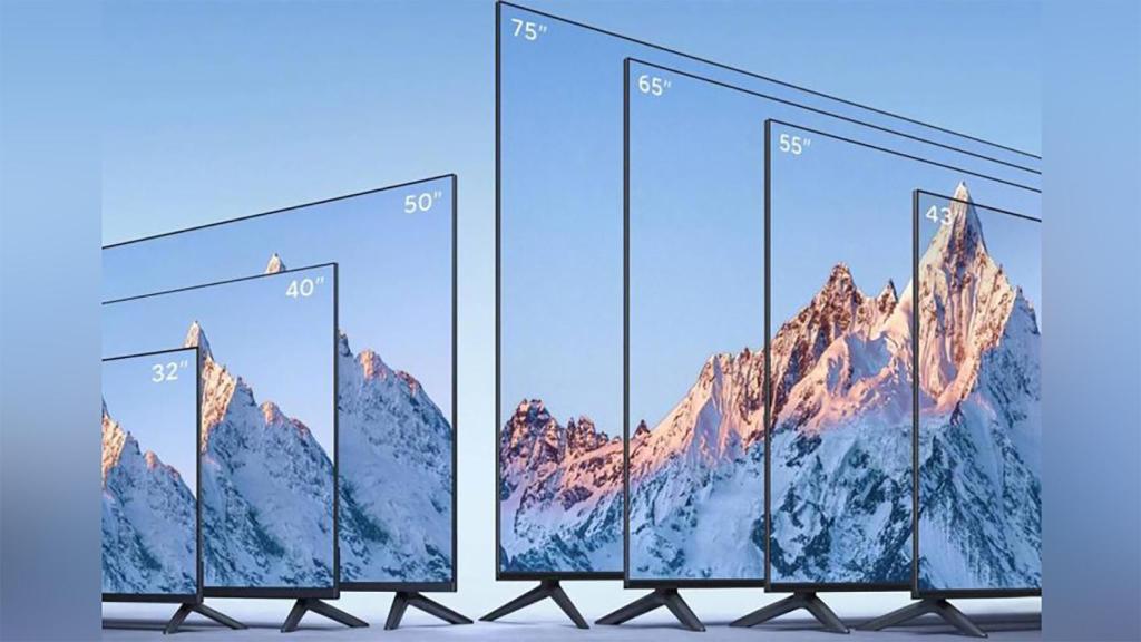 Tamaños de los nuevos televisores.