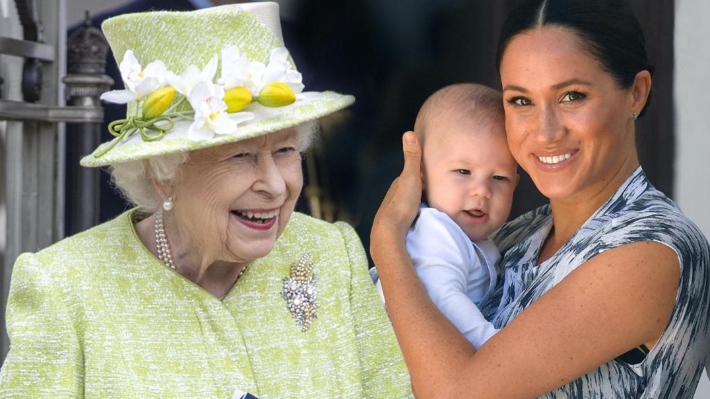La reina Isabel II recibió la llamada de Meghan Markle y su nieto, Archie.