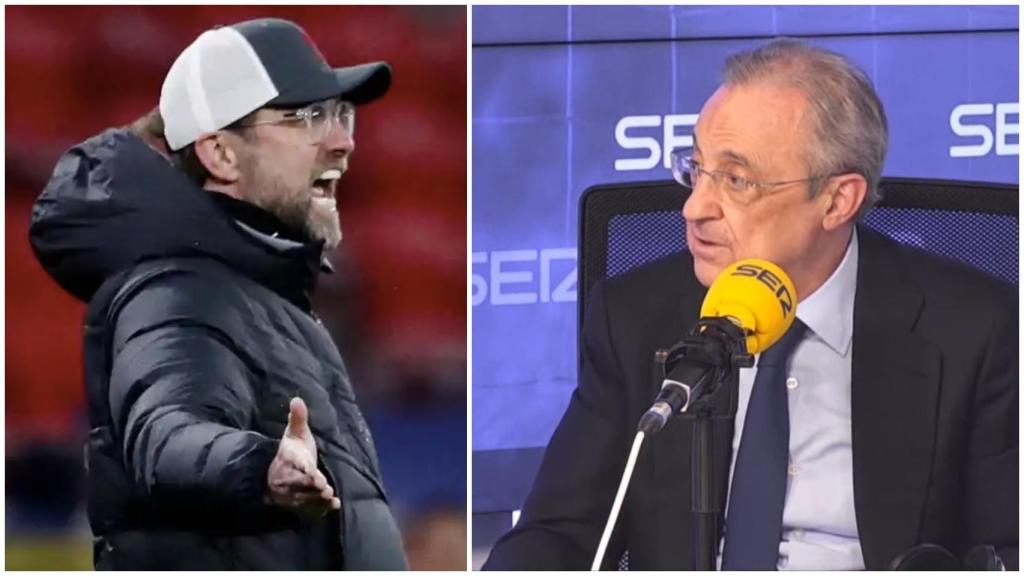 Klopp y Florentino Pérez