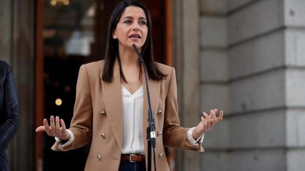 La líder de Ciudadanos, Inés Arrimadas, en una imagen de archivo.