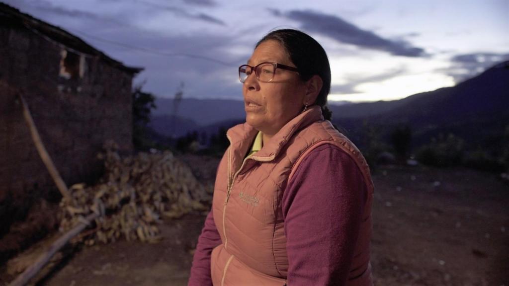 Rute Zúñiga, en Pampaconga, Limatambo, Anta, Cusco. Marzo, 2021.