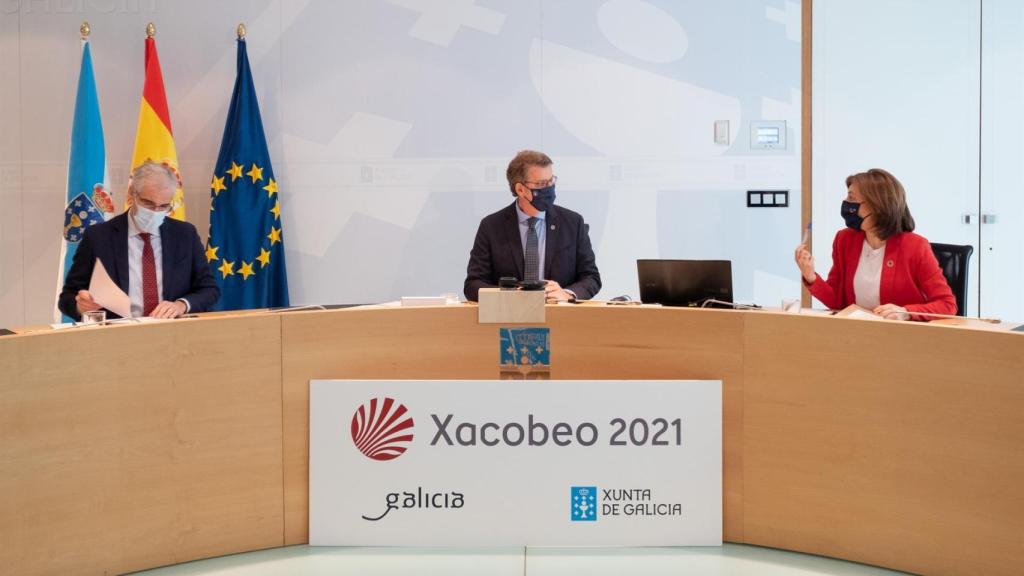 Una reunión del Consello da Xunta.