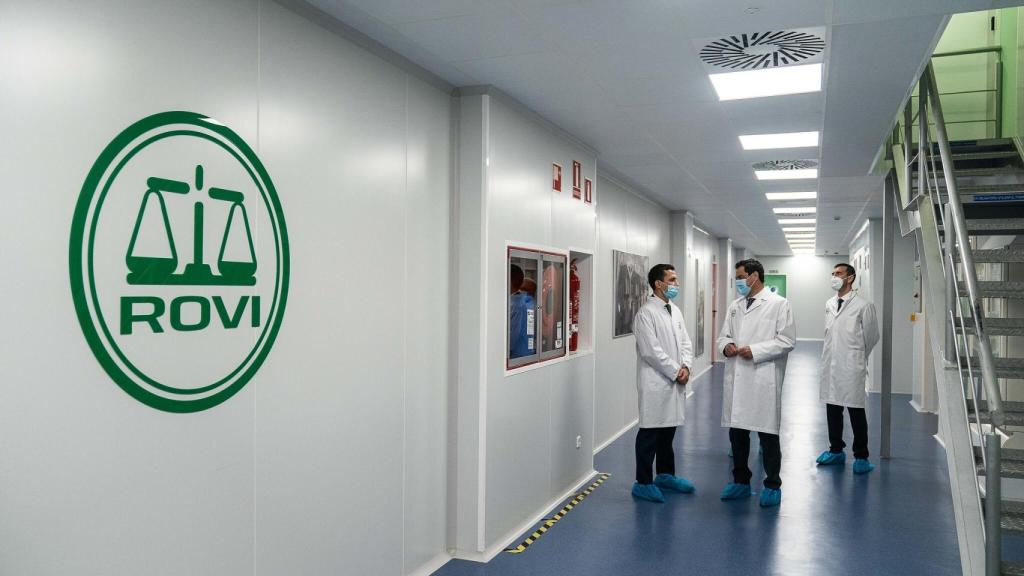 Detalle de las instalaciones de Laboratorios Rovi en Granada.
